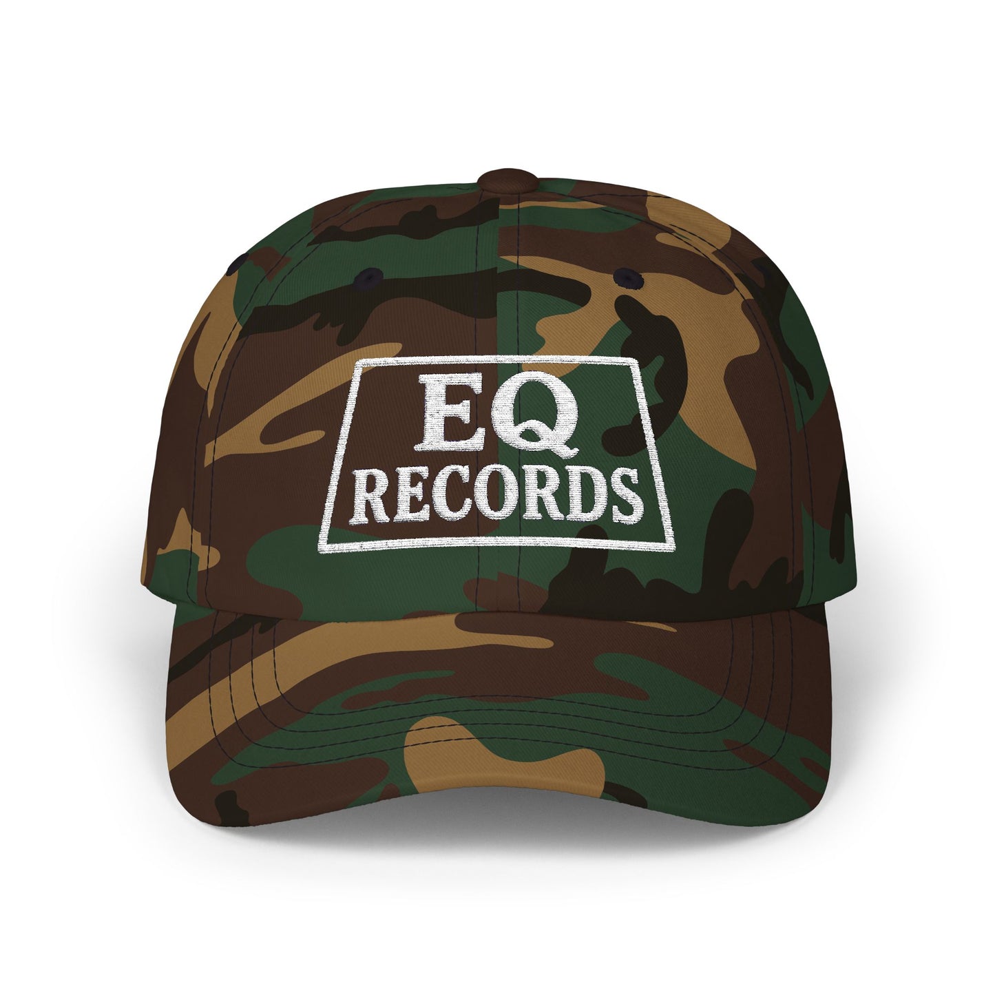 EQ Records Camo Dad Hat